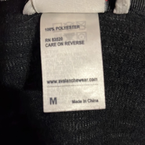 Avalanche Zip up Fleece Lined Jacket, Size Medium - Picture 8 of 8